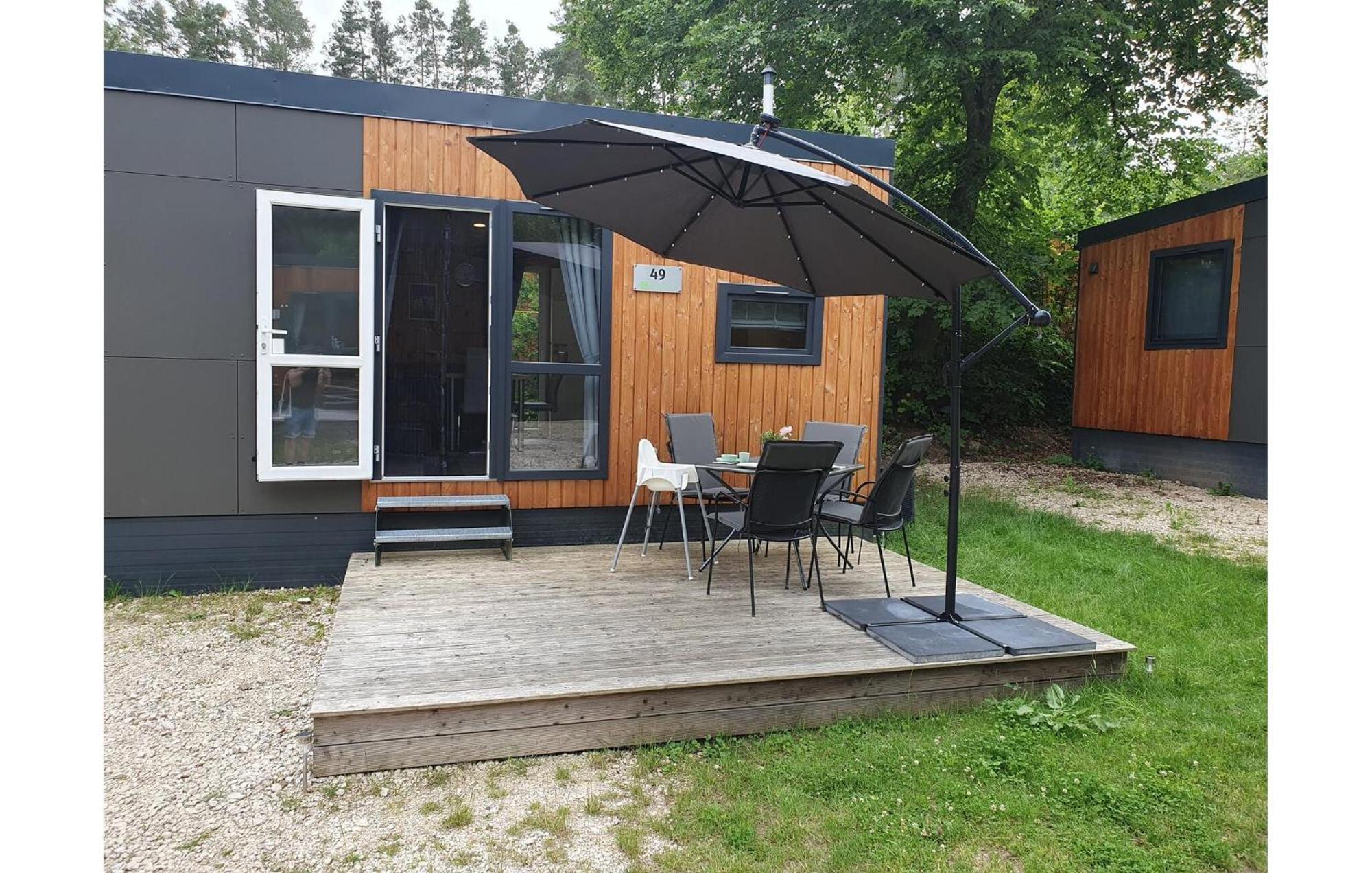 Tiny Haus 49 Am Brombachsee Pleinfeld Exterior foto